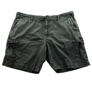 Redhead Mens Cargo Shorts Size 44 Olive Green Relaxed Fit Cotton Casual Outdoor